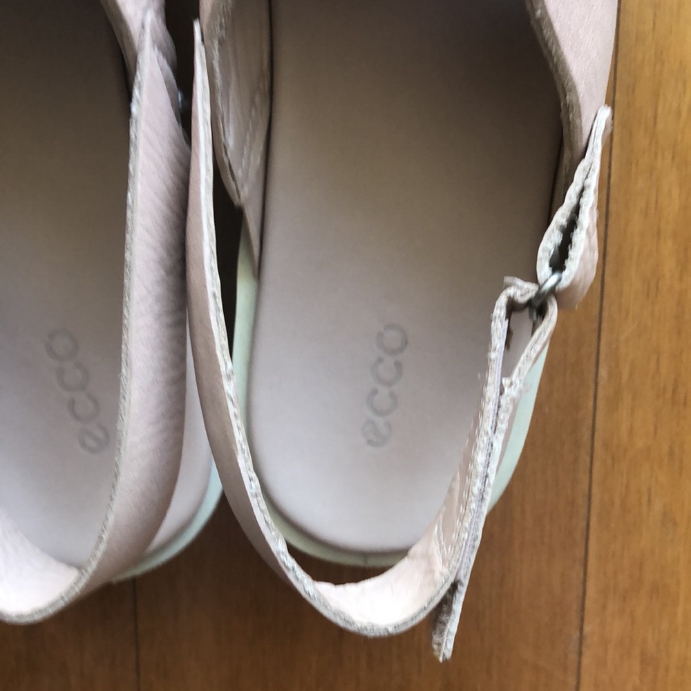 Ecco natural leather  sandals size 42 - Picture 3 of 6